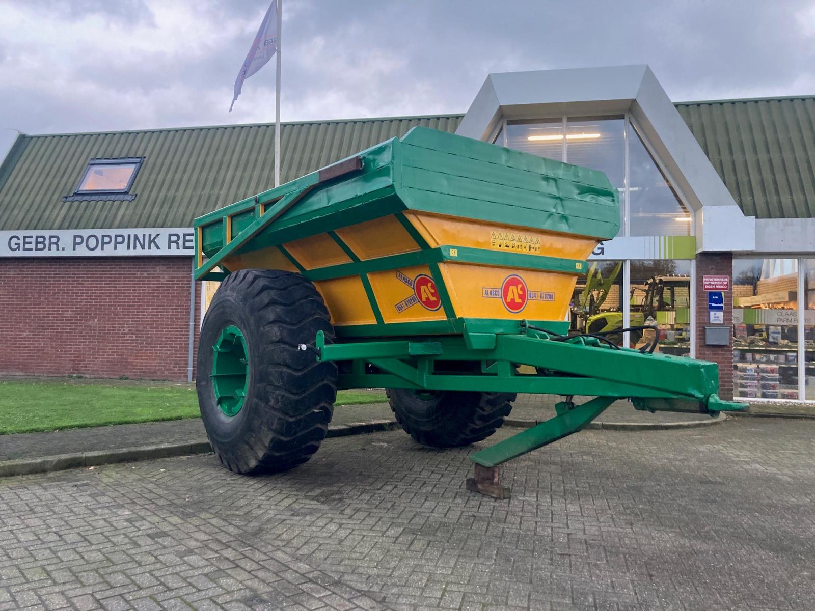 ALASCO ODU Einachsmulde in Seitenansicht